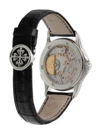 A FINE AND ATTRACTIVE PATEK PHILIPPE, REF. 5110P PLATINUM 'WORLD TIME' WRISTWATCH