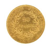 France Consulate (1803 CE), Gold 20 Franc — Gold 20 Franc - An XI 'A'