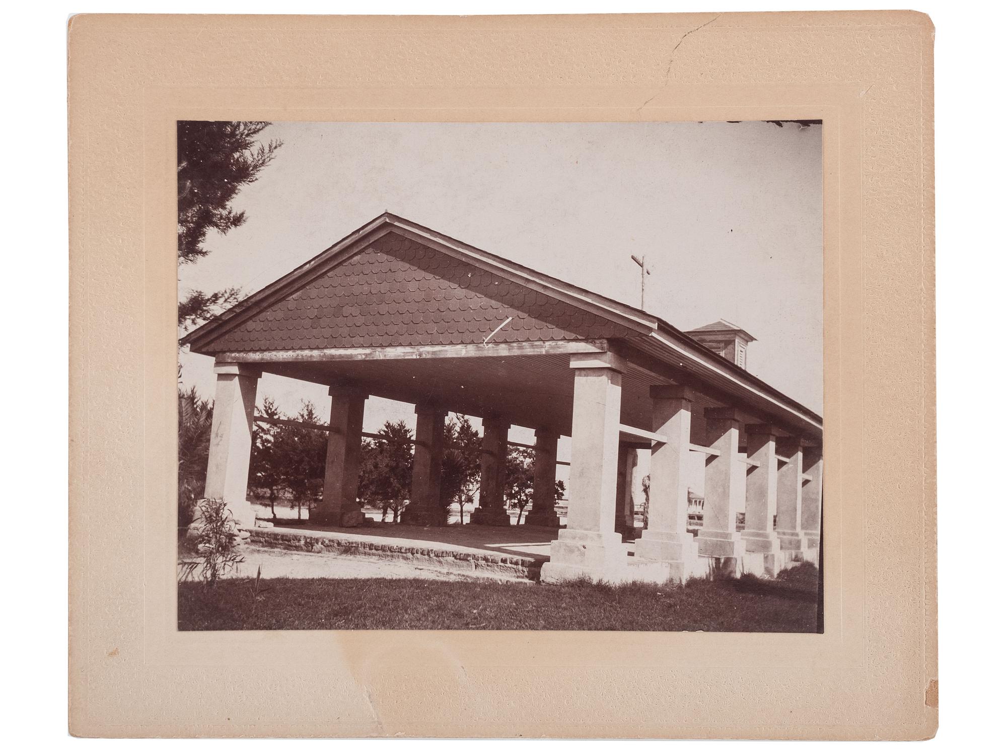 [SLAVERY & ABOLITION]. Outdoor image of Old Slave Market in St. Augustine, FL.