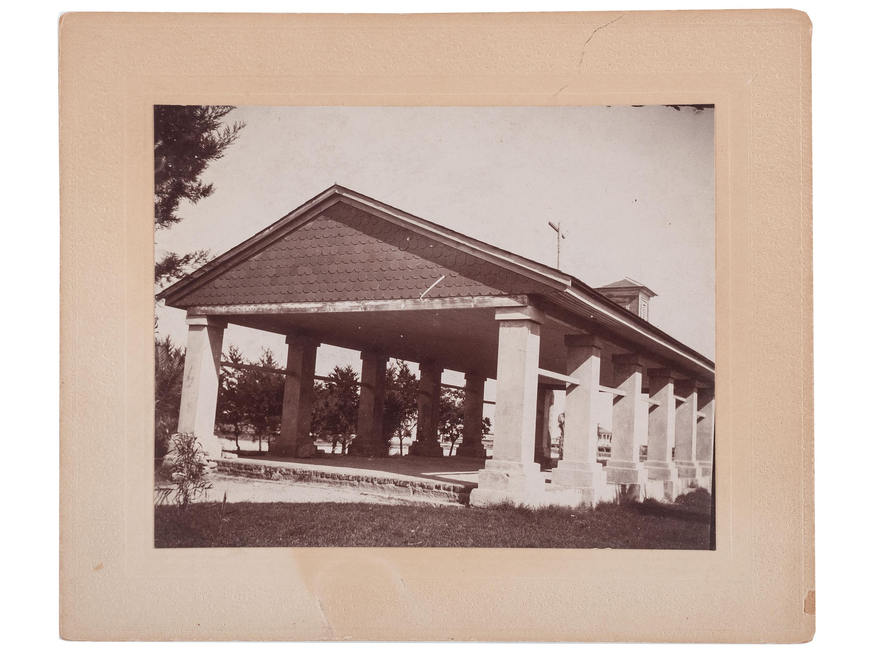 [SLAVERY & ABOLITION]. Outdoor image of Old Slave Market in St. Augustine, FL.