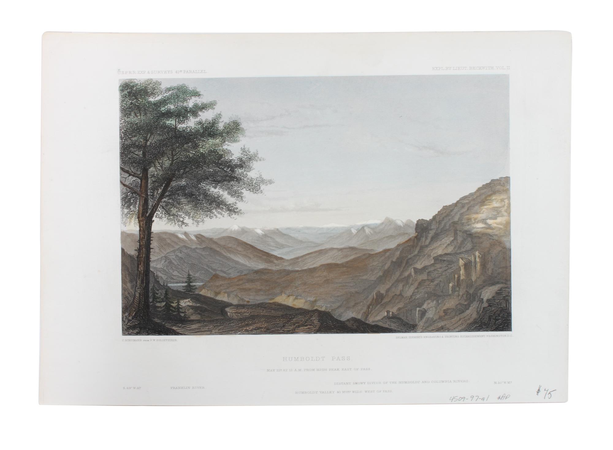Beckwith, Luitenant Edward Griffin Height 7 1/2 x width 10 inches — MID-19TH CENTURY