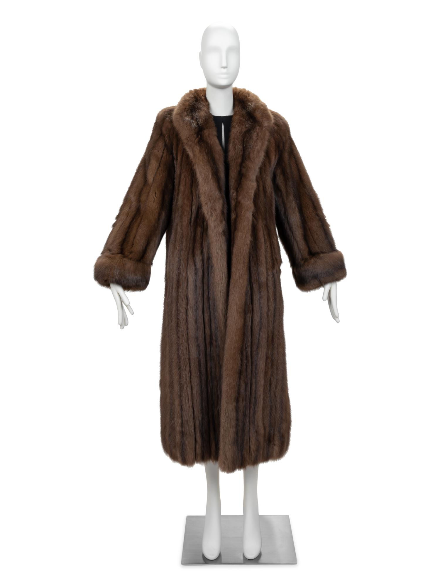 Russian Sable Fur Coat