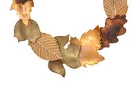 TIFFANY & CO., ANGELA CUMMINGS, GOLD AND COPPER 'LEAF' NECKLACE