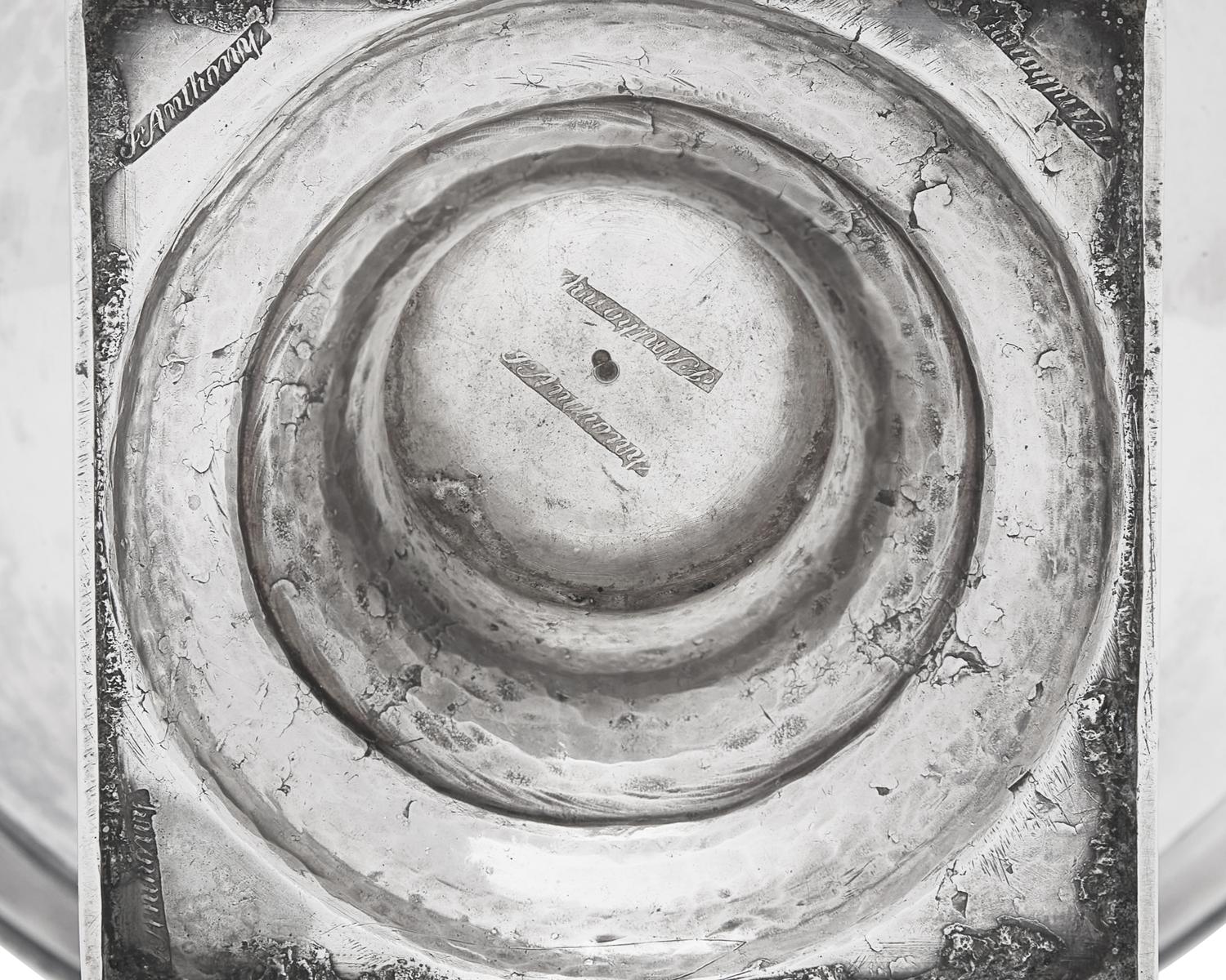 A Federal Silver Waste Bowl
