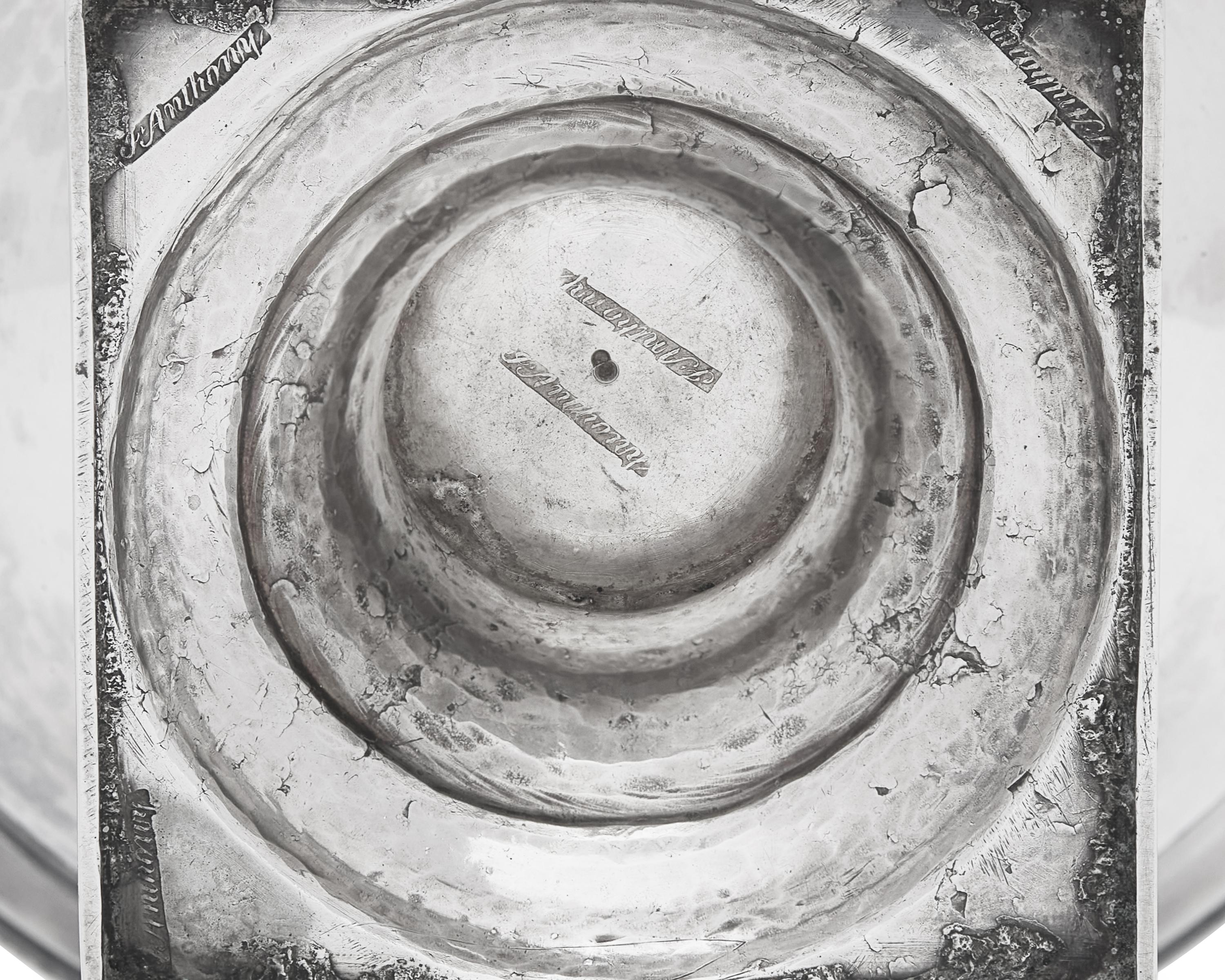 A Federal Silver Waste Bowl