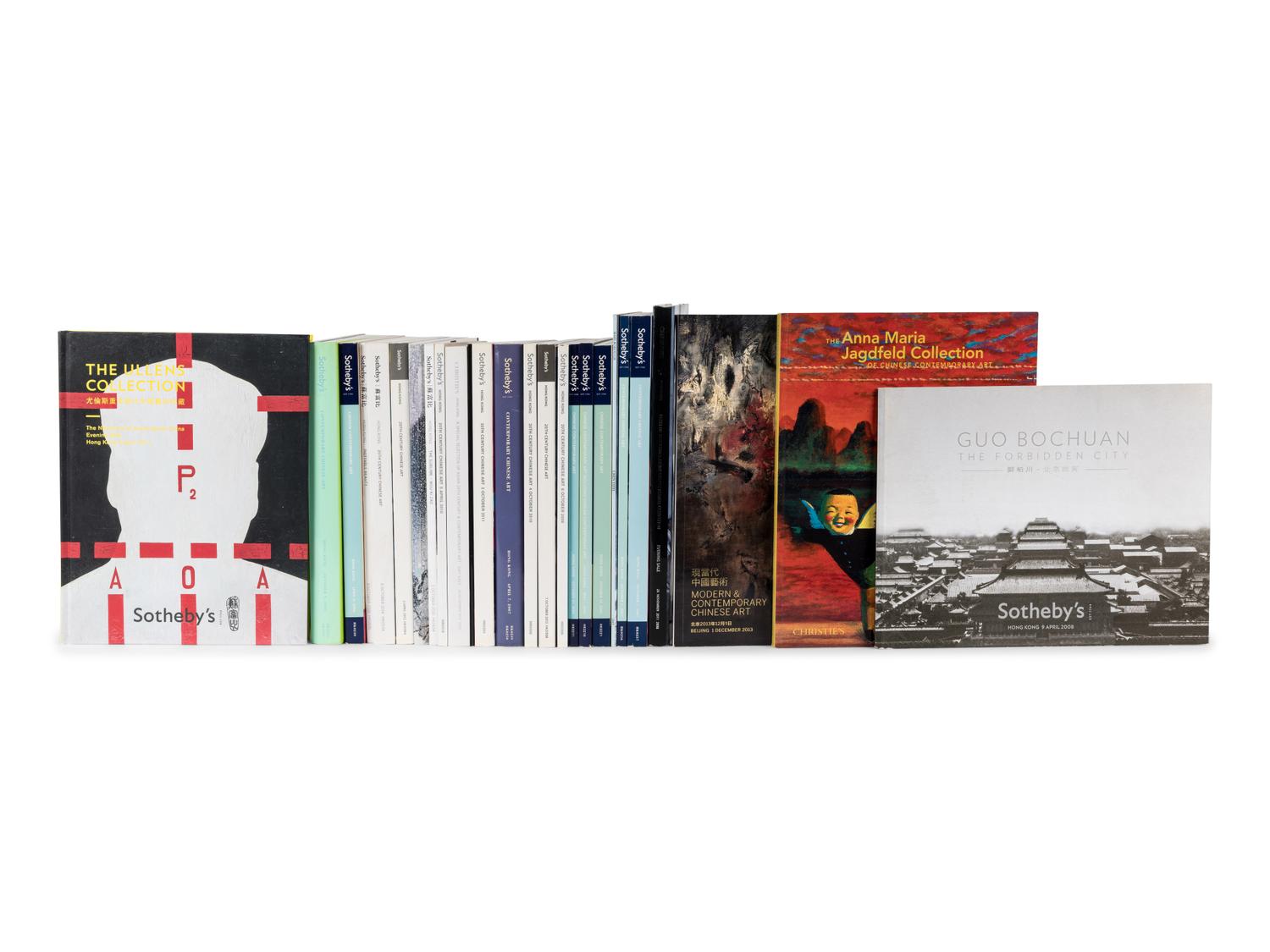 [MODERN & CONTEMPORARY CHINESE ART] A group of auction catalogues on Modern and Contemporary Chinese art