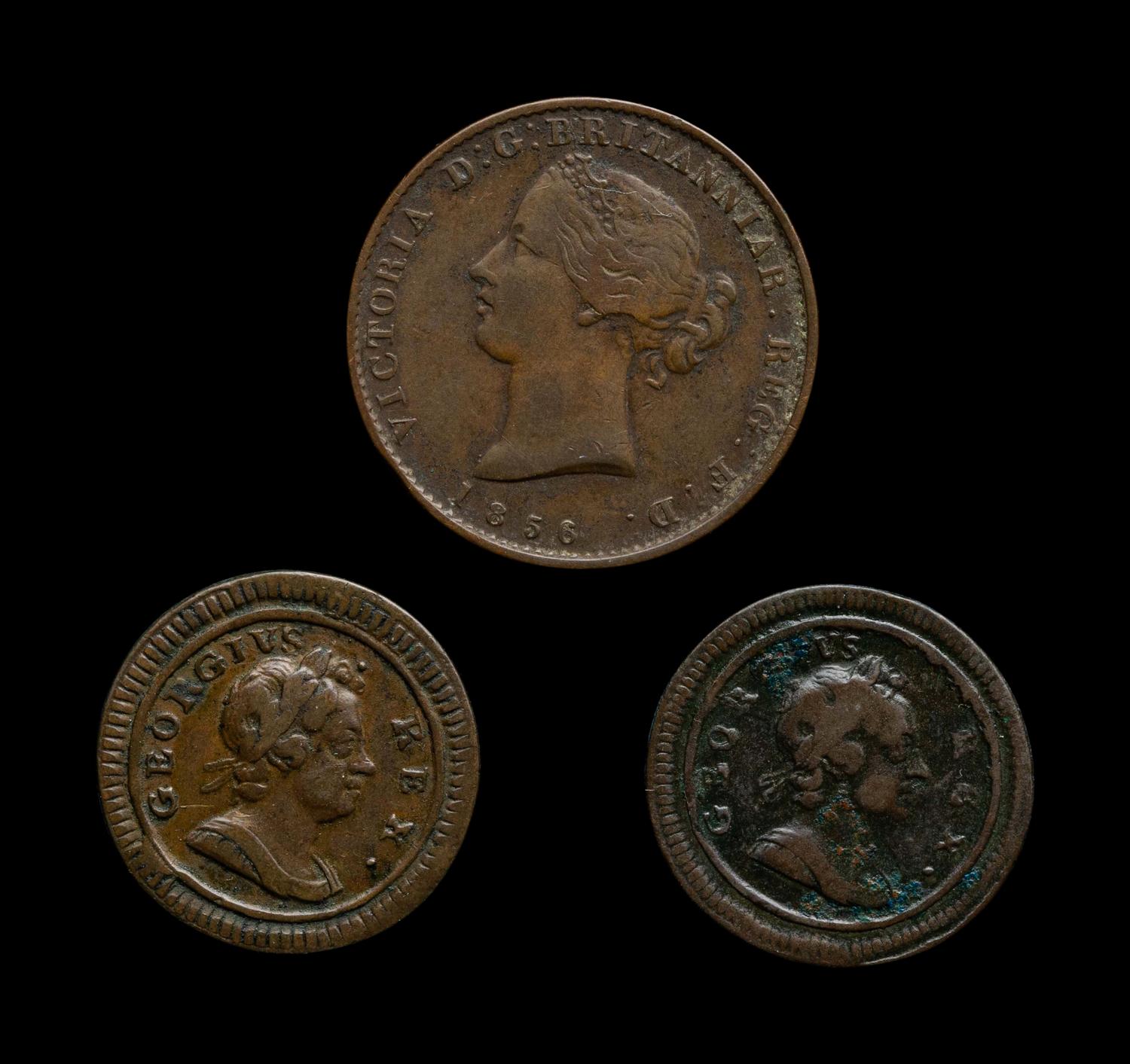 [GREAT BRITAIN] A Collection of Twelve Georgian Copper Coins