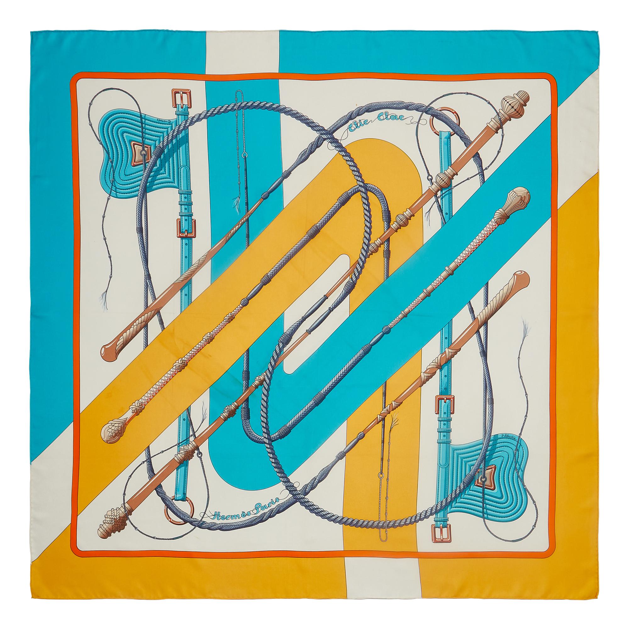 Three Hermès Scarves