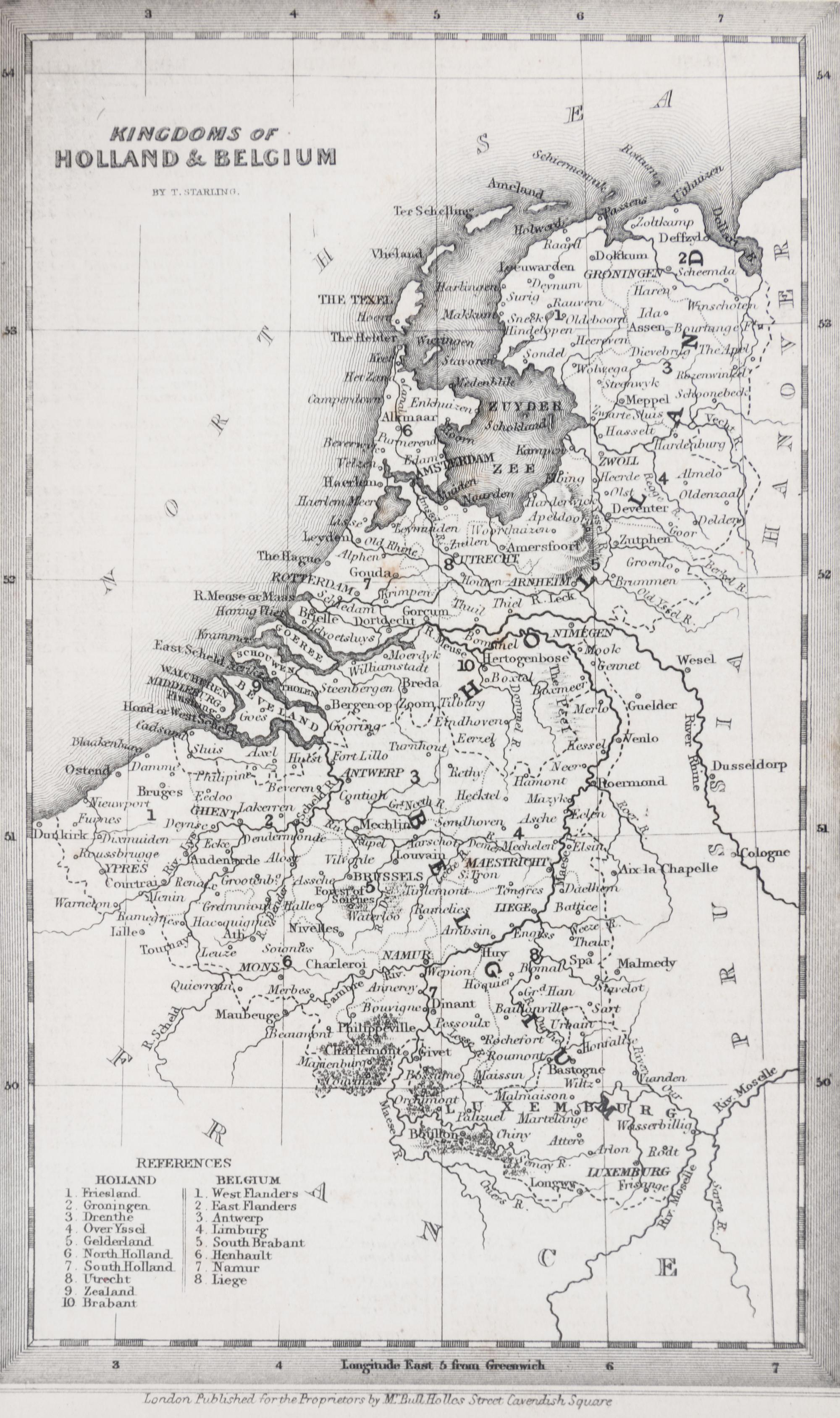 (ATLAS) STARLING, THOMAS. The Royal Cabinet Atlas. London, [1840]