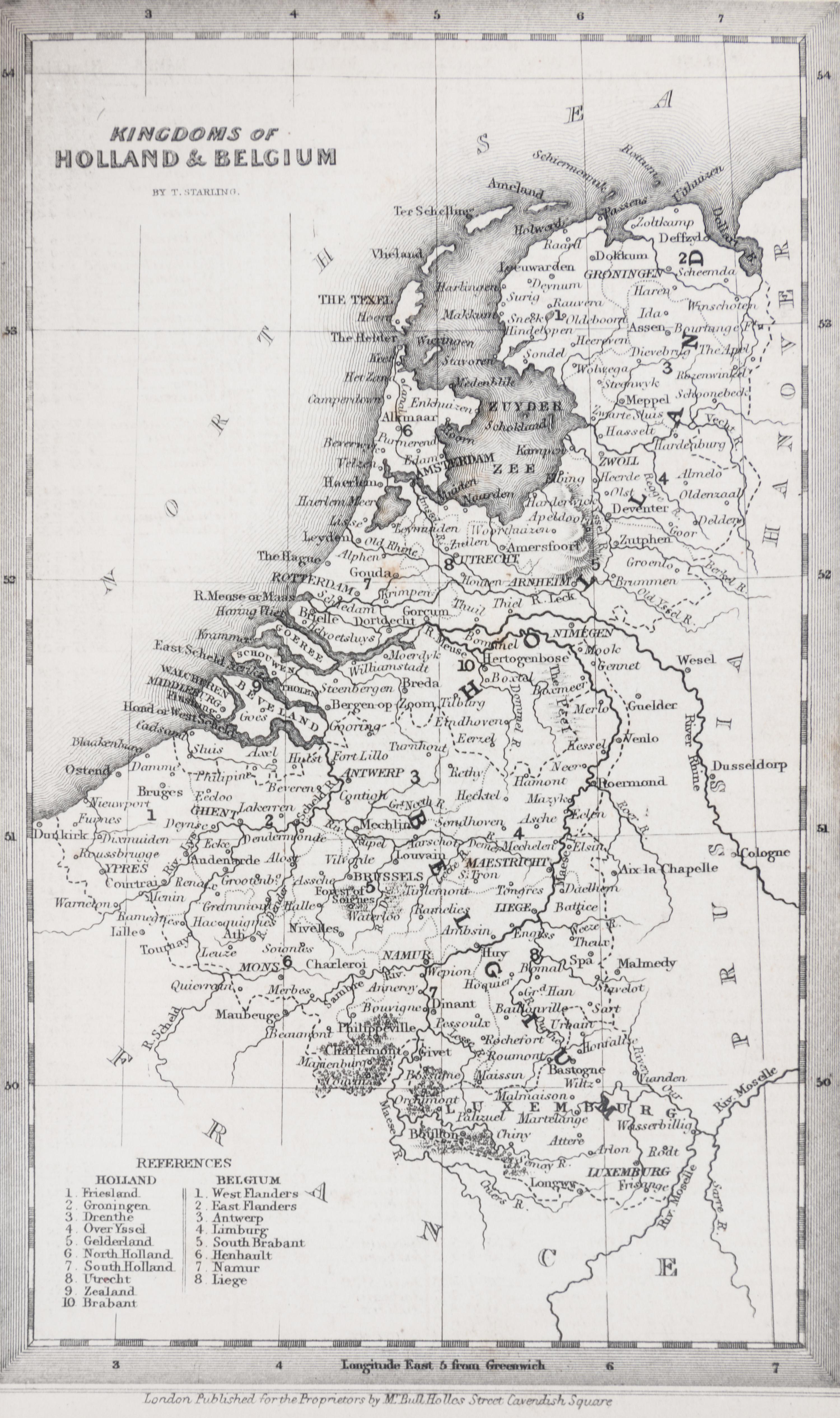 (ATLAS) STARLING, THOMAS. The Royal Cabinet Atlas. London, [1840]