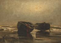 Boats at Low Tide