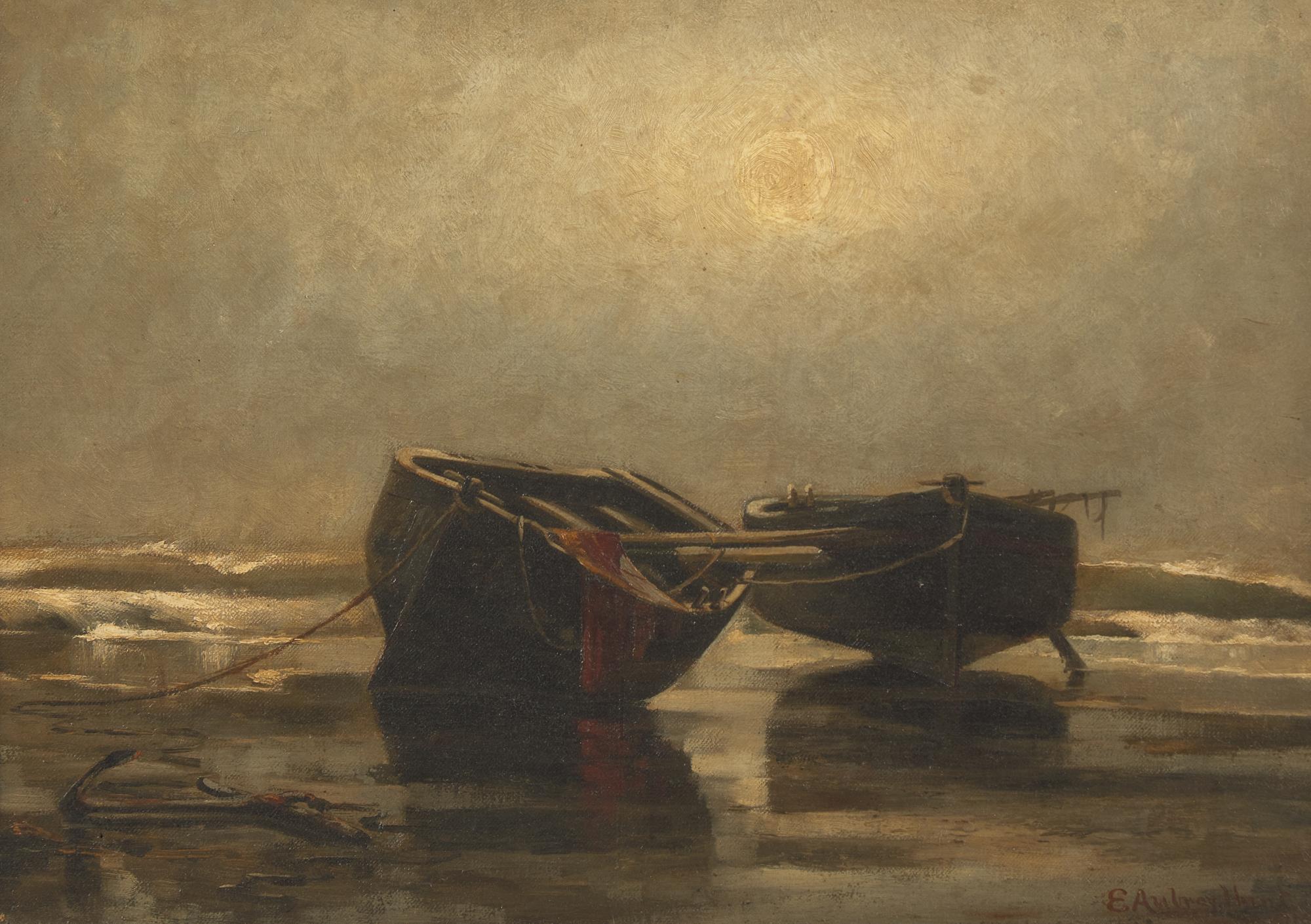 Boats at Low Tide