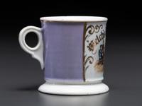 A Porcelain Occupational Shaving Mug for Welch's Table Guard