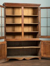 A Federal Cherrywood Step-Back Cupboard