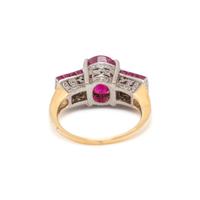 RUBY AND DIAMOND RING