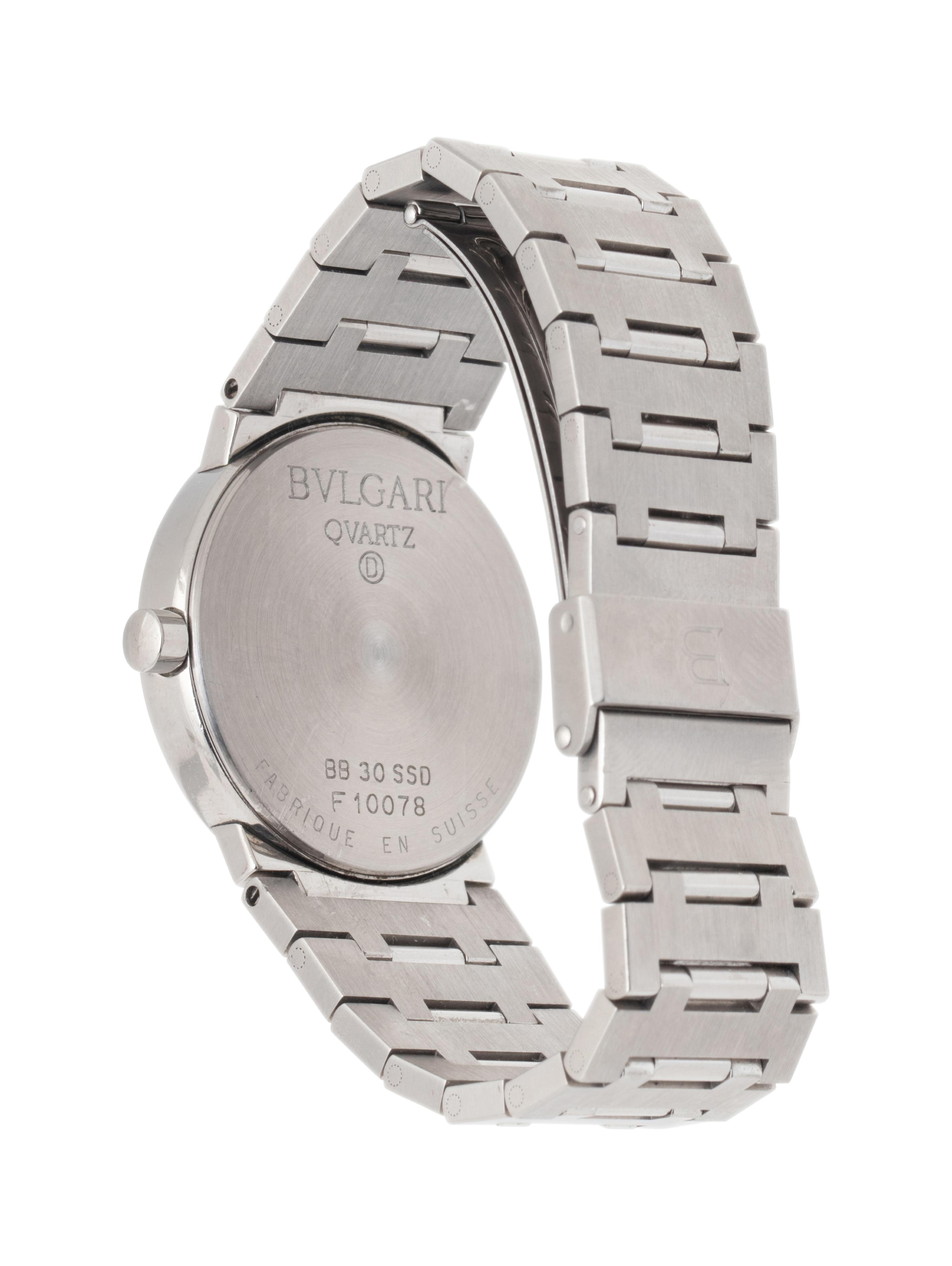 BULGARI, STAINLESS STEEL 'BULGARI BULGARI' WATCH