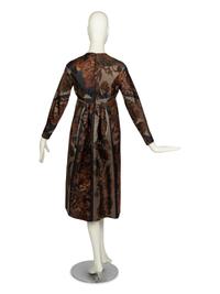 Galanos Silk Dress, 1960s