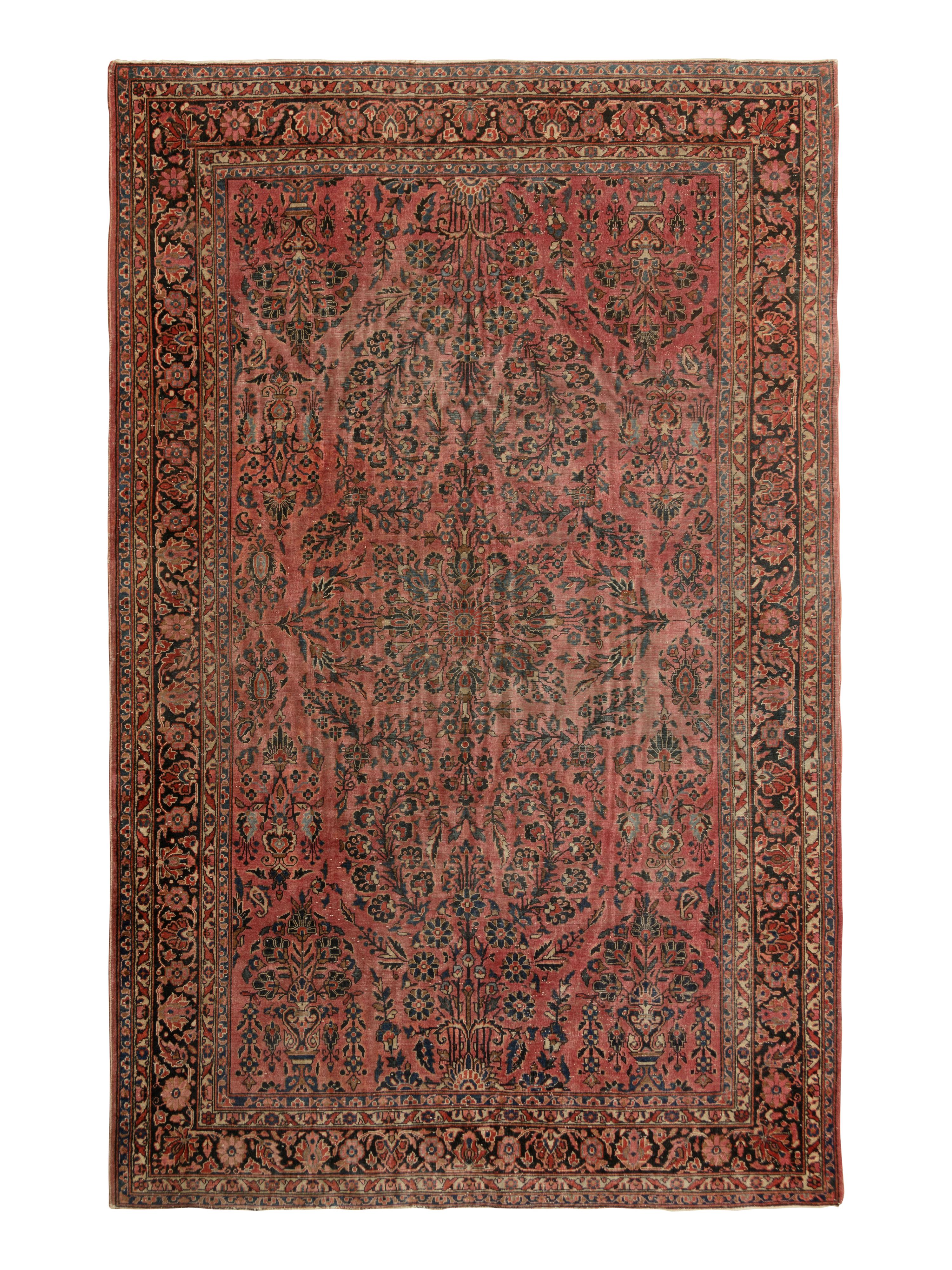 A Sarouk Wool Rug