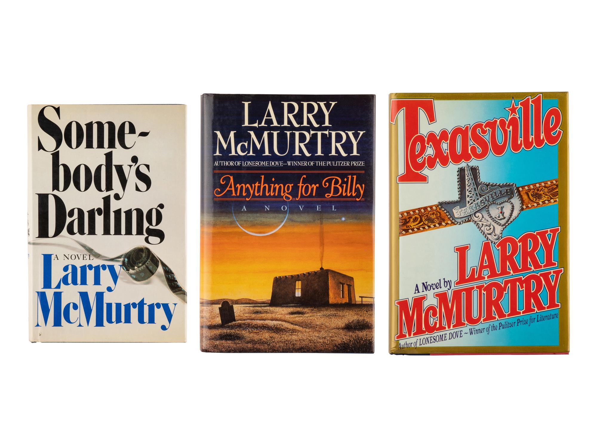 McMURTRY, Larry (1936-2021). A group of 6 works, comprising: