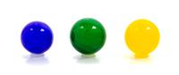 Mark Matthews, (American, b. 1948), Collection of Three Art Glass Marbles