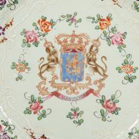 A Group of Samson Armorial Porcelain Dinnerware