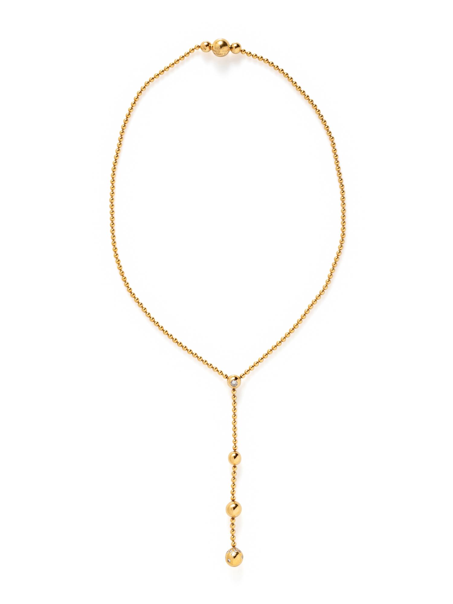 CARTIER, YELLOW GOLD AND DIAMOND 'DRAPERIE DE DECOLLETE' NECKLACE