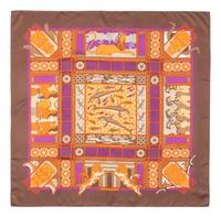 Three Hermès 90cm Scarves