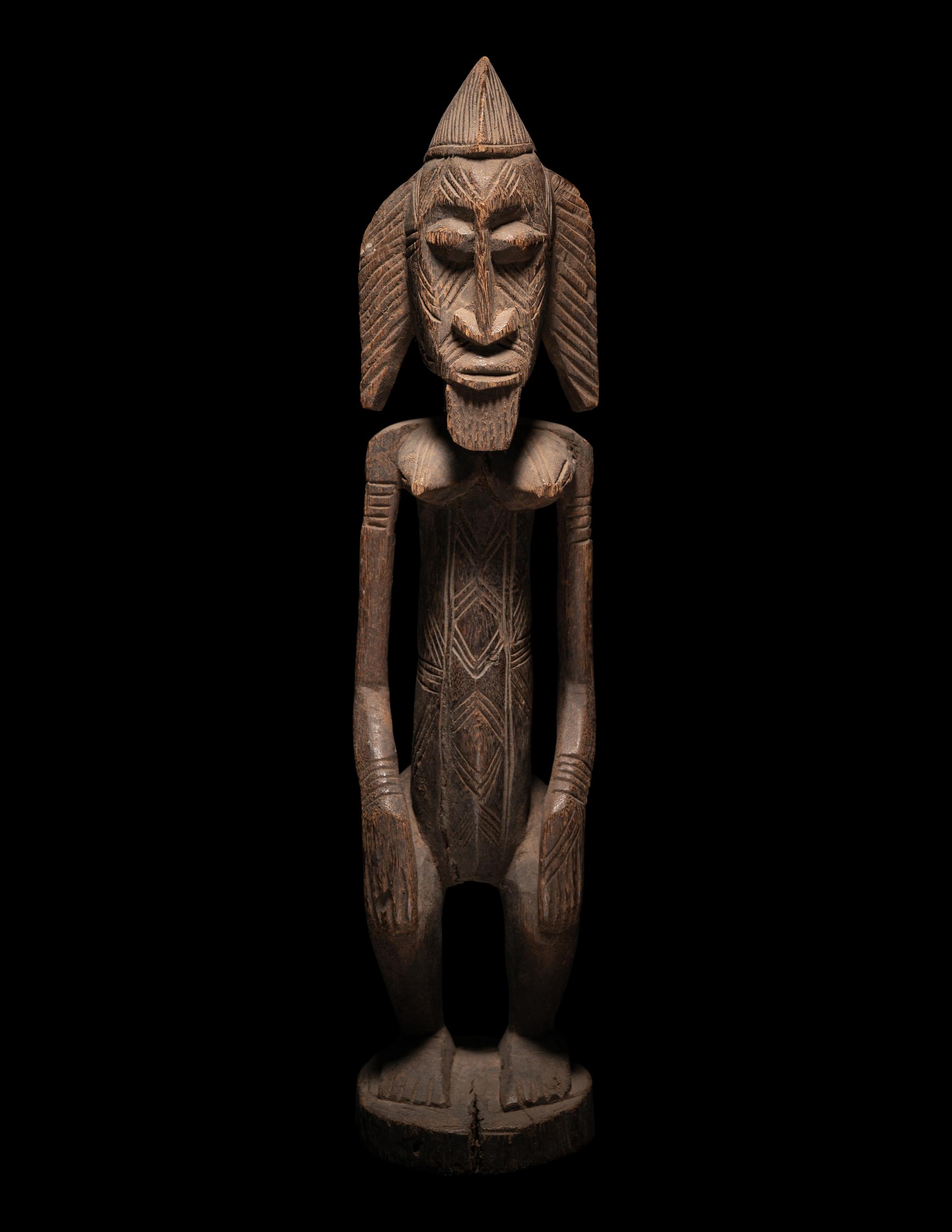 Two African Wood Figures