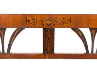 A Biedermeier Marquetry Settee