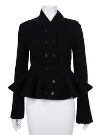 Alexander McQueen Knit Double Breasted Jacket, 2000-10s
