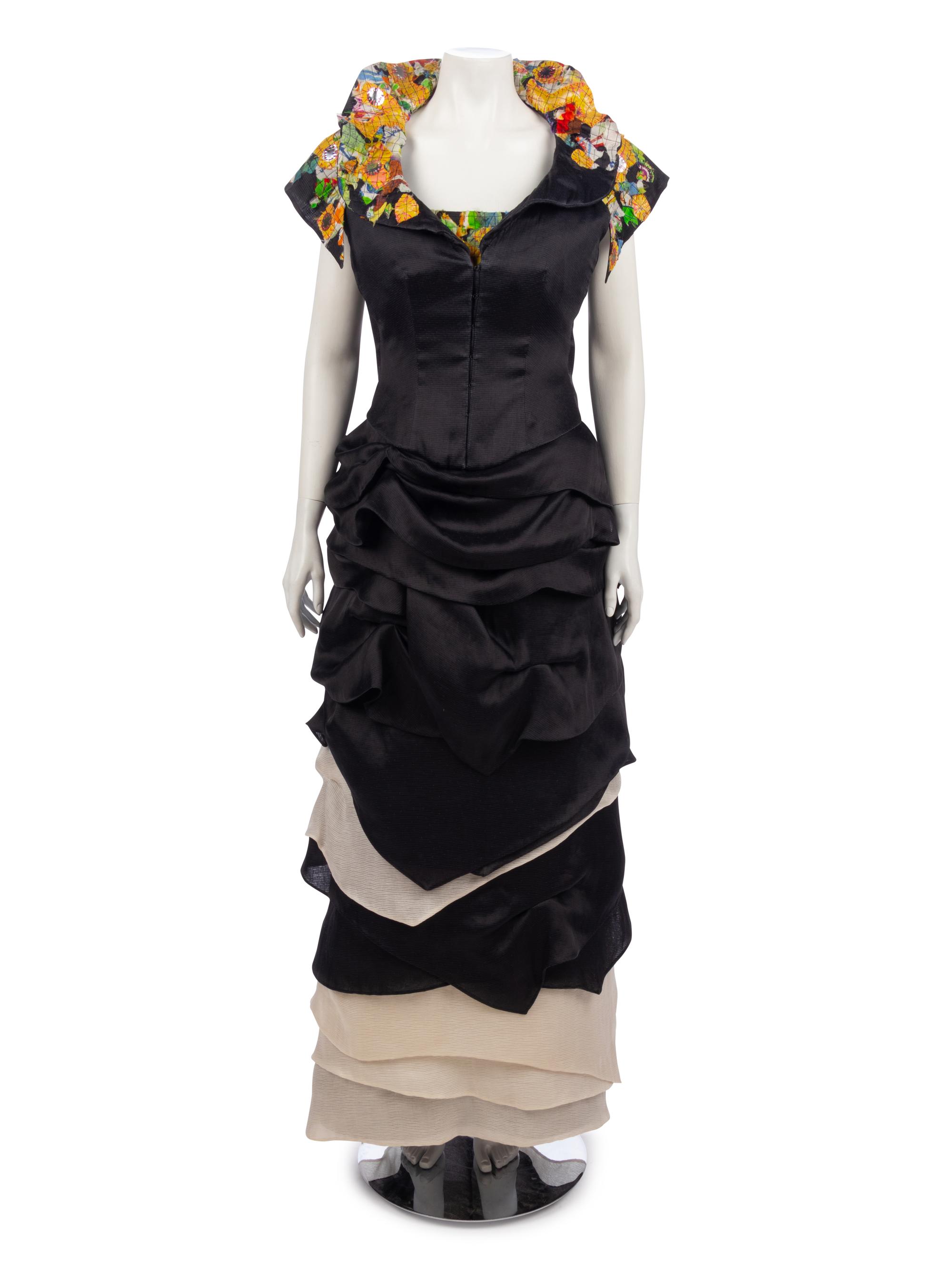 Four Designer Items, 1980-90s: Christian Lacroix, Leonard, Rena Lange & Carolina Herrera