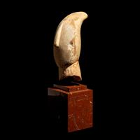 A Cycladic Style Marble Head