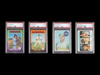 A Group of 1960s-70s Hall of Fame PSA Graded Rookie Baseball Cards
