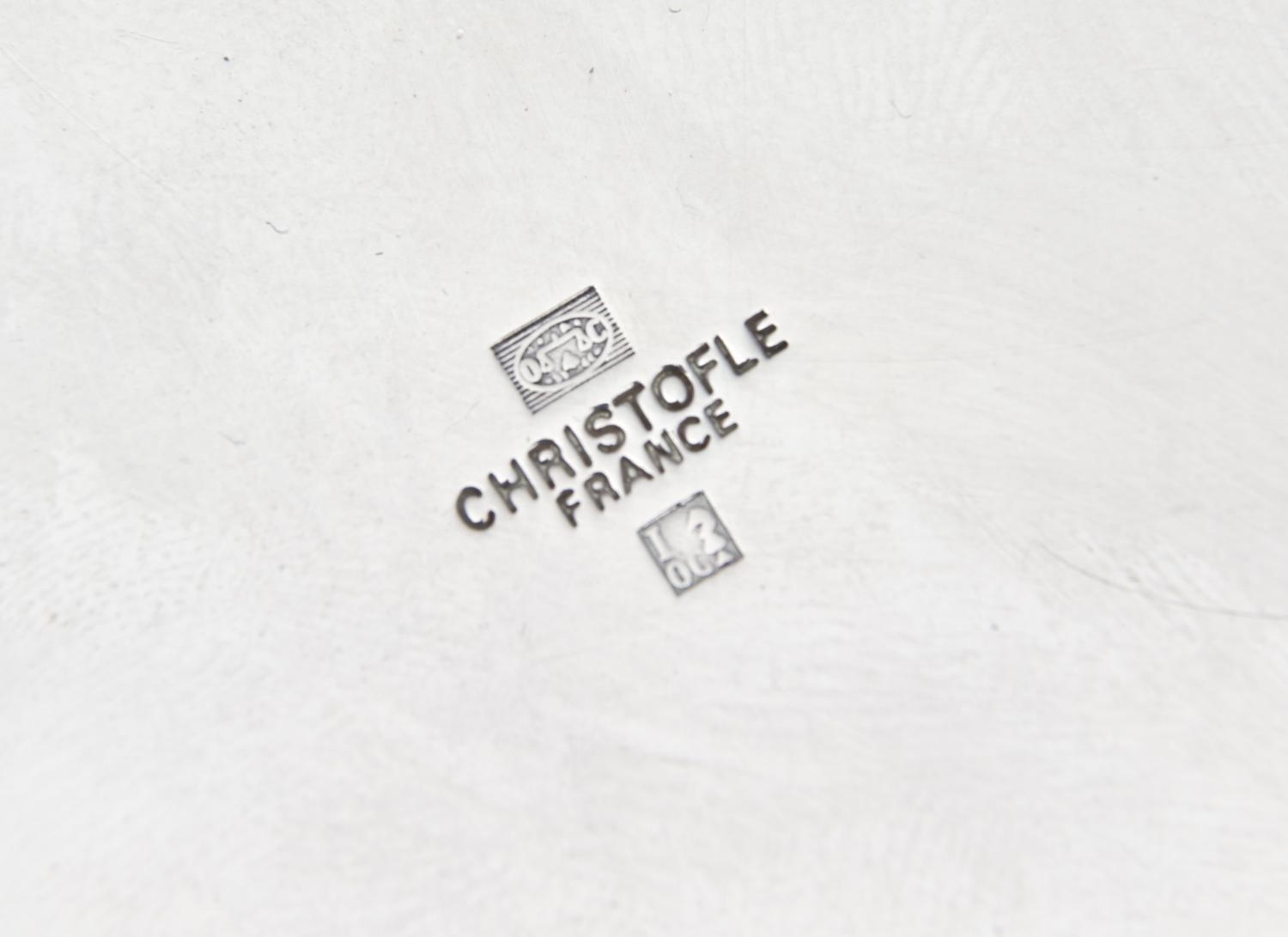 A Group of Christofle Malmaison Silver-Plate Tableware