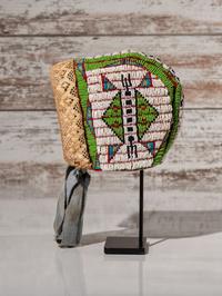 Sioux Child's Beaded Bonnet
