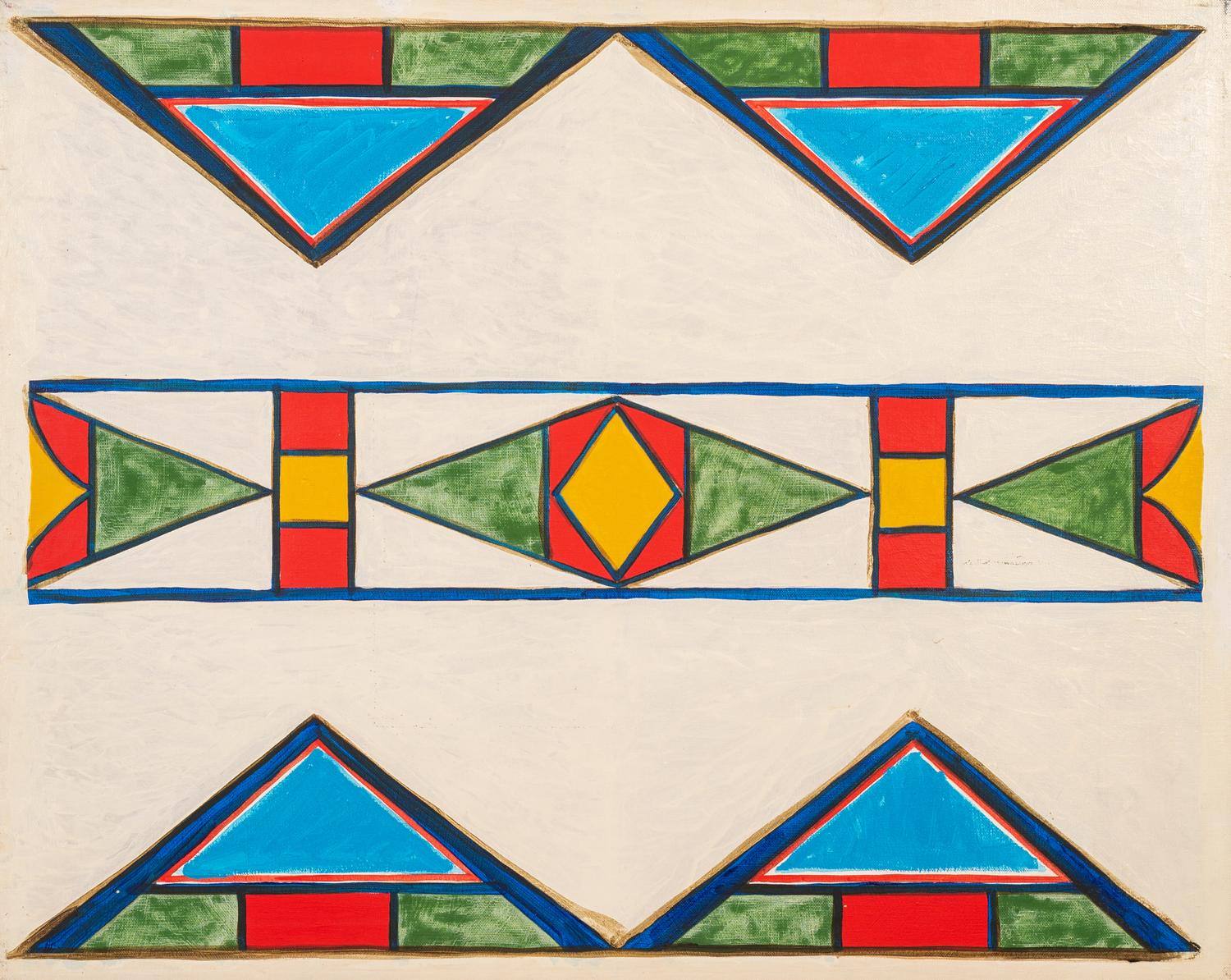 Crow Indian Bag Design