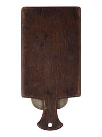 A Printed Paper and Oak Panel Horn Book, 19th Century
