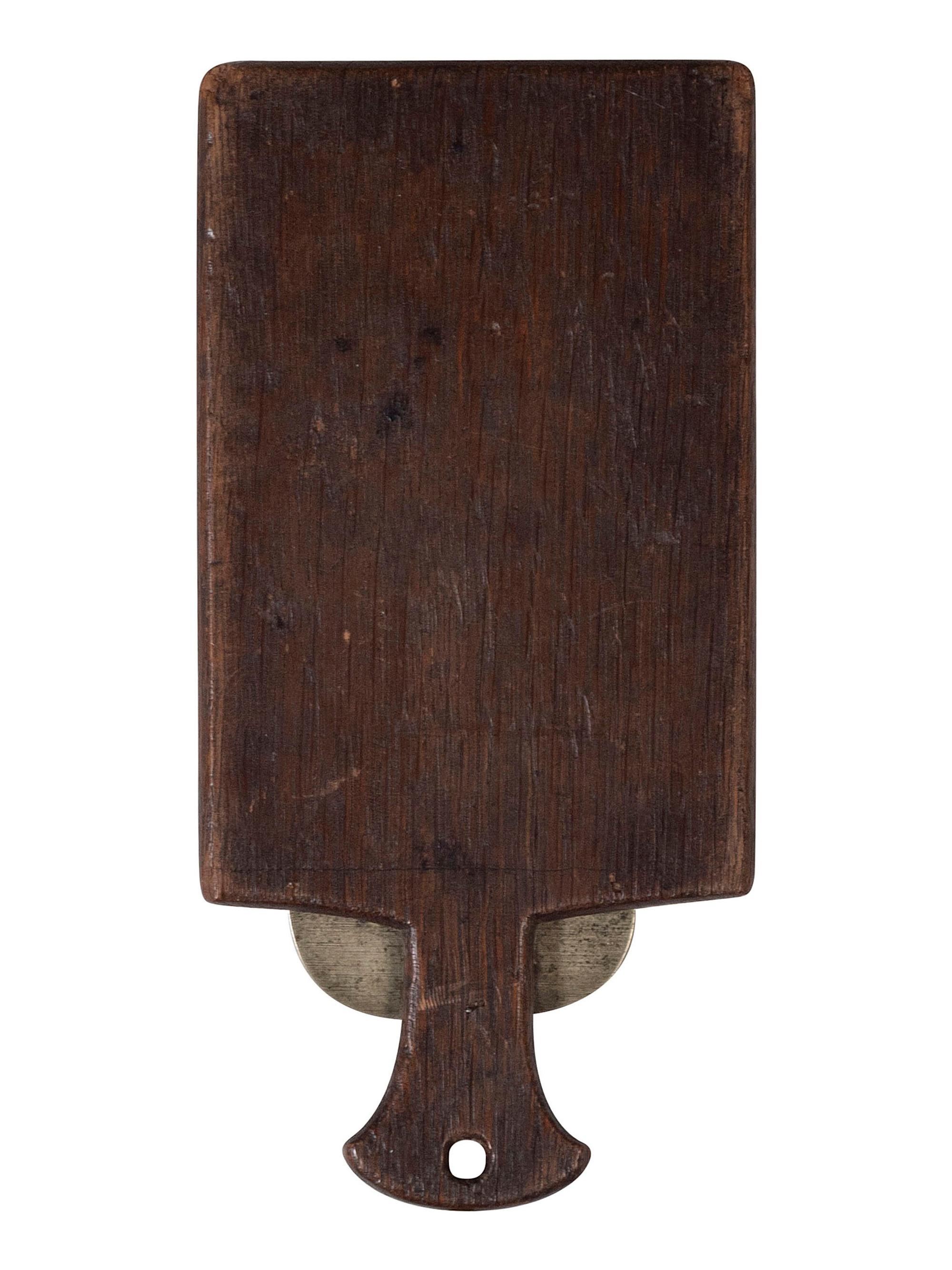 A Printed Paper and Oak Panel Horn Book, 19th Century