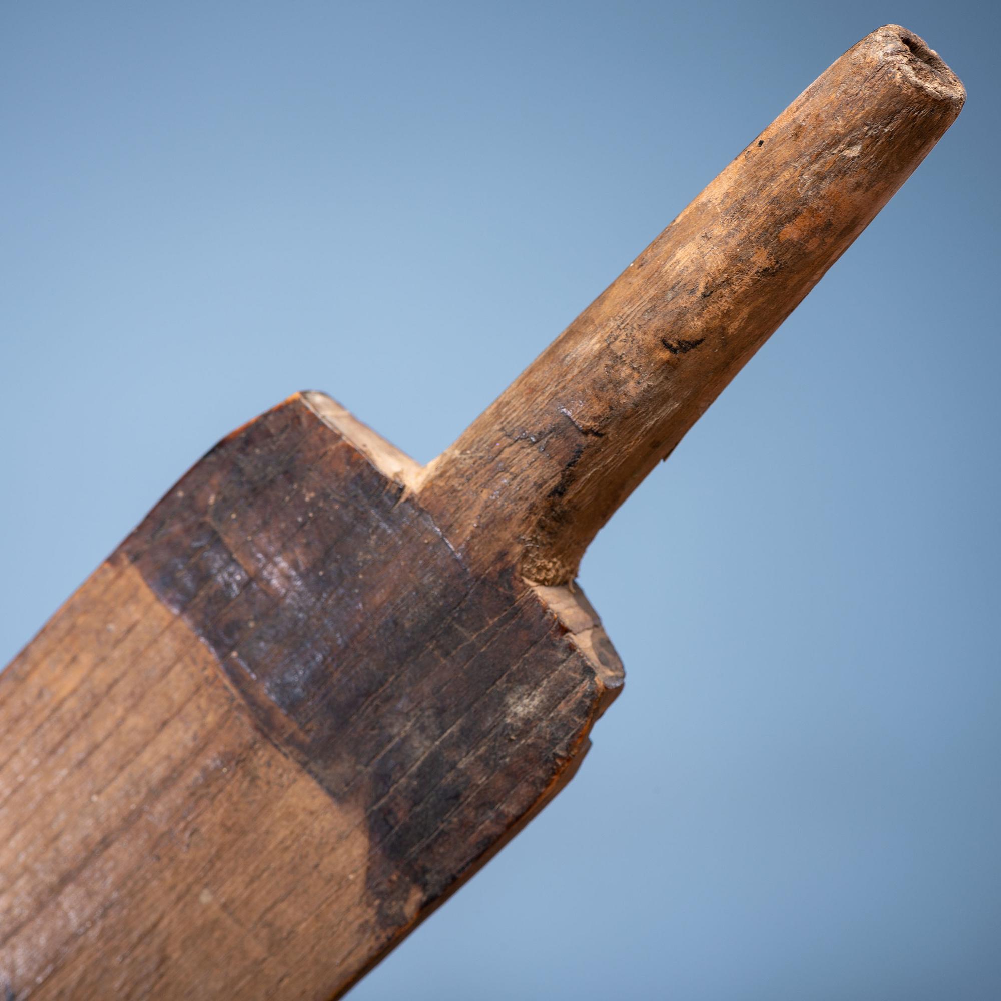 Western Great Lakes Figural Pipe Stem, with Catlinite Bowl