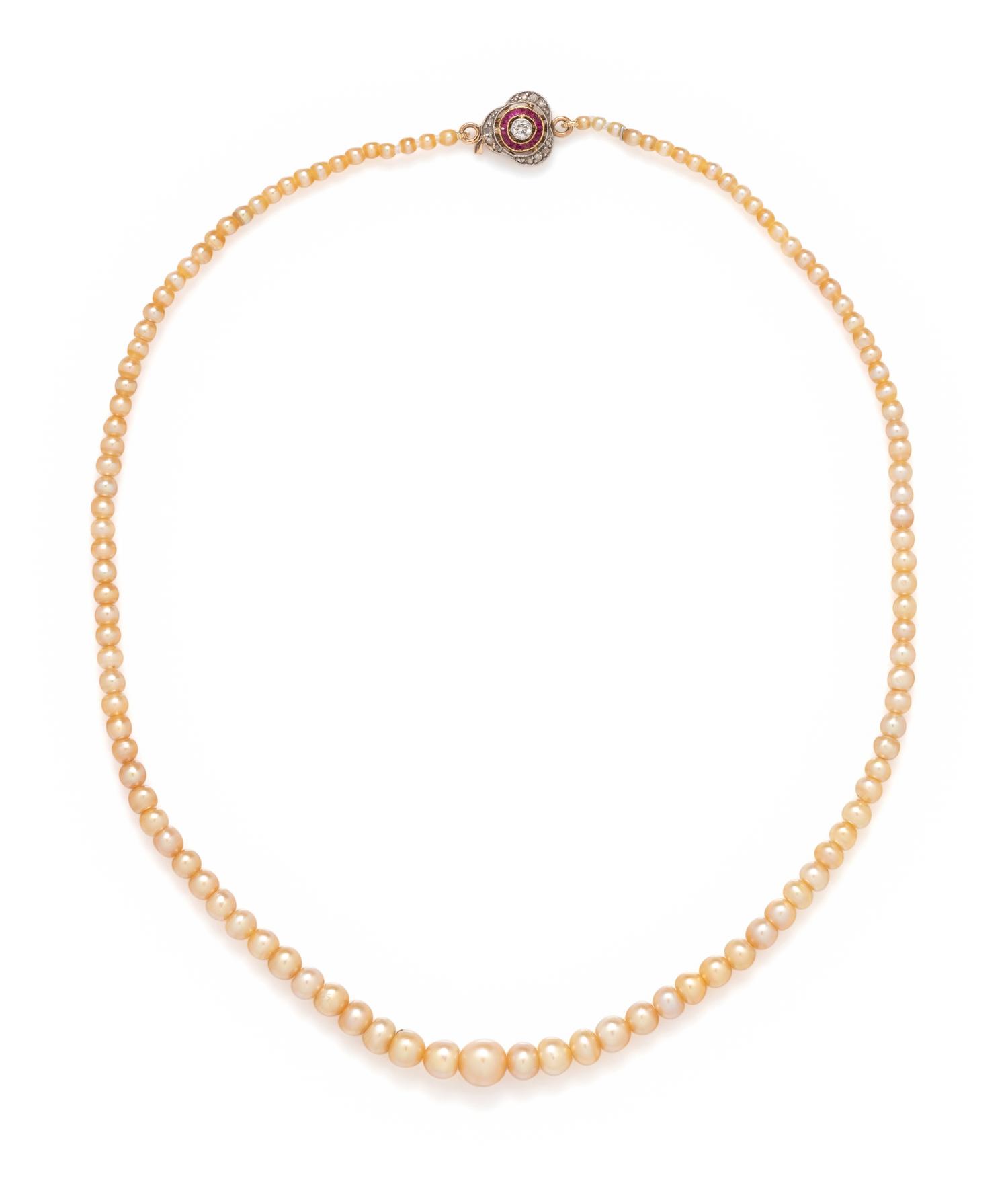 NATURAL PEARL NECKLACE