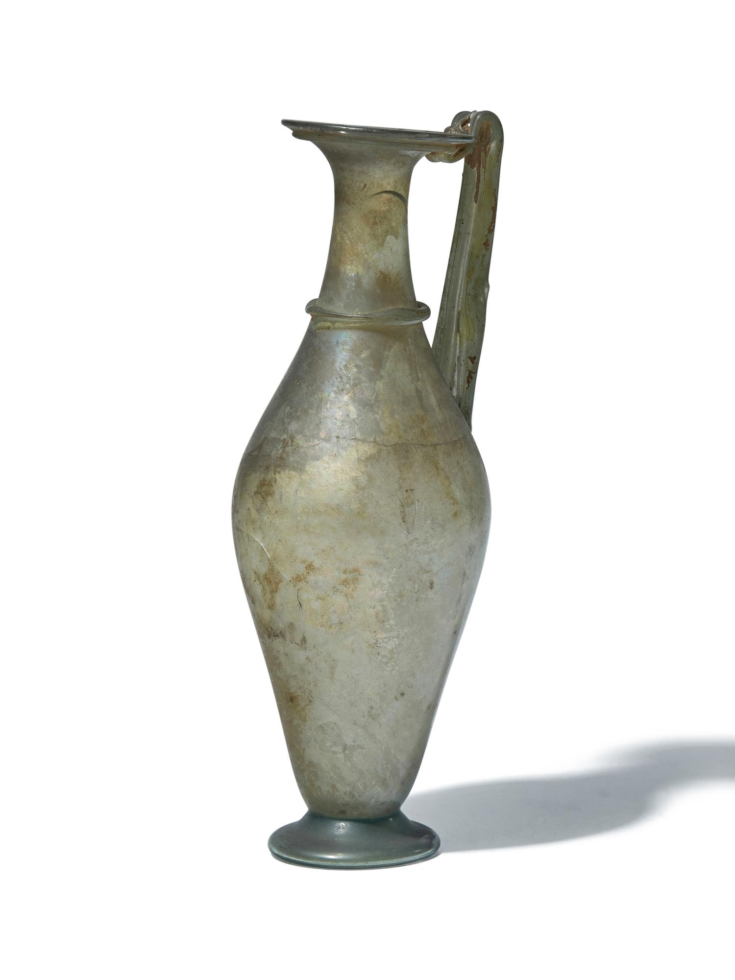 An Eastern Mediterranean Glass Ewer