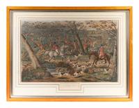 A Pair of Hand-Colored Engravings After Charles Hunt (English, 1803-1877)