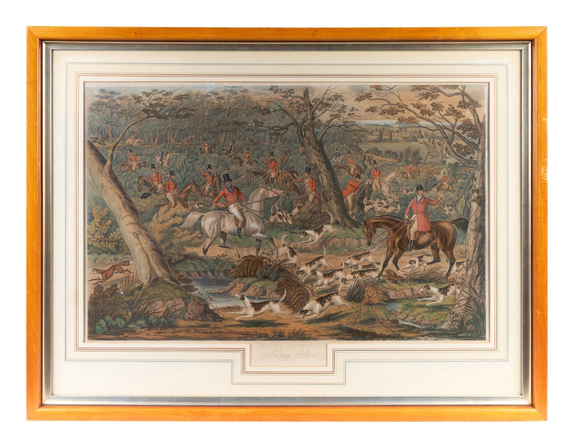 A Pair of Hand-Colored Engravings After Charles Hunt (English, 1803-1877)