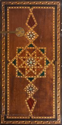 Two Syrian Marquetry Tables
