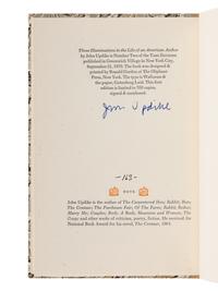 UPDIKE, John (1932-2009). A group of 10 fine press limited editions of Updike’s works, MANY SIGNED, comprising: