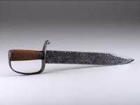 [CIVIL WAR]. Confederate D-hilt Bowie knife.