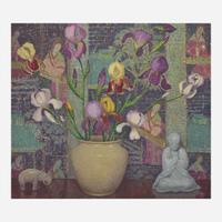 Emma Fordyce MacRae (American, 1887-1974) Iris Decoration