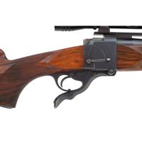 **Niedner Rifle Corp. Farquharson Rifle in .22-3000 R2 with Redfield Scope