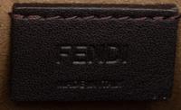 Fendi, Metallic Silver Mini Sunshine Shopper Tote