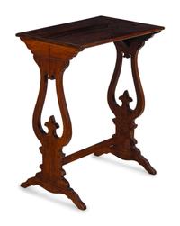 A Regency Style Rosewood Side Table